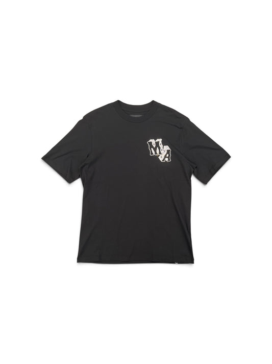 AMIRI AMIRI BLOCK LETTER TEE BLACK