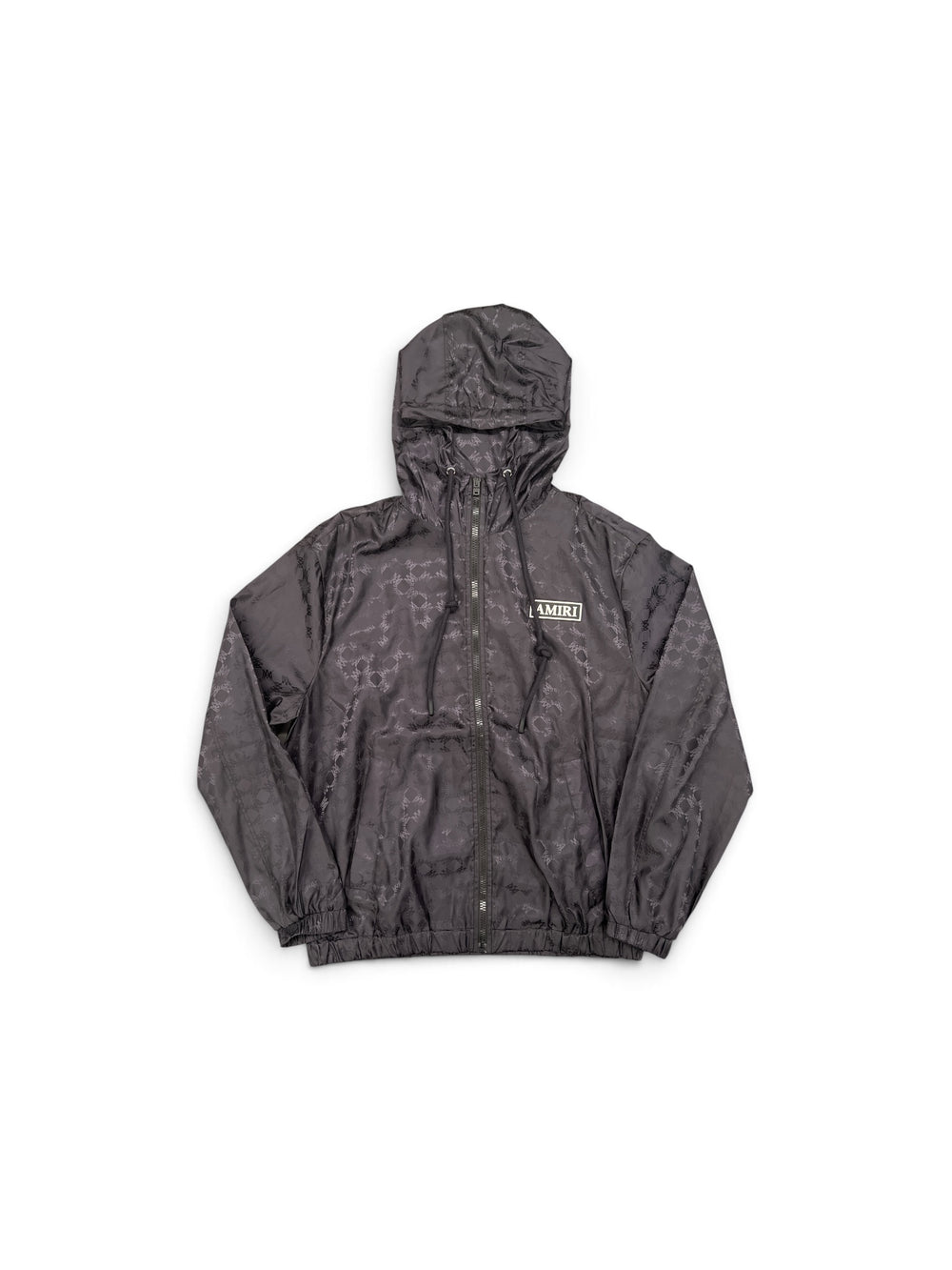 AMIRI MA QUAD AO NYL WINDBREAKER BLACK