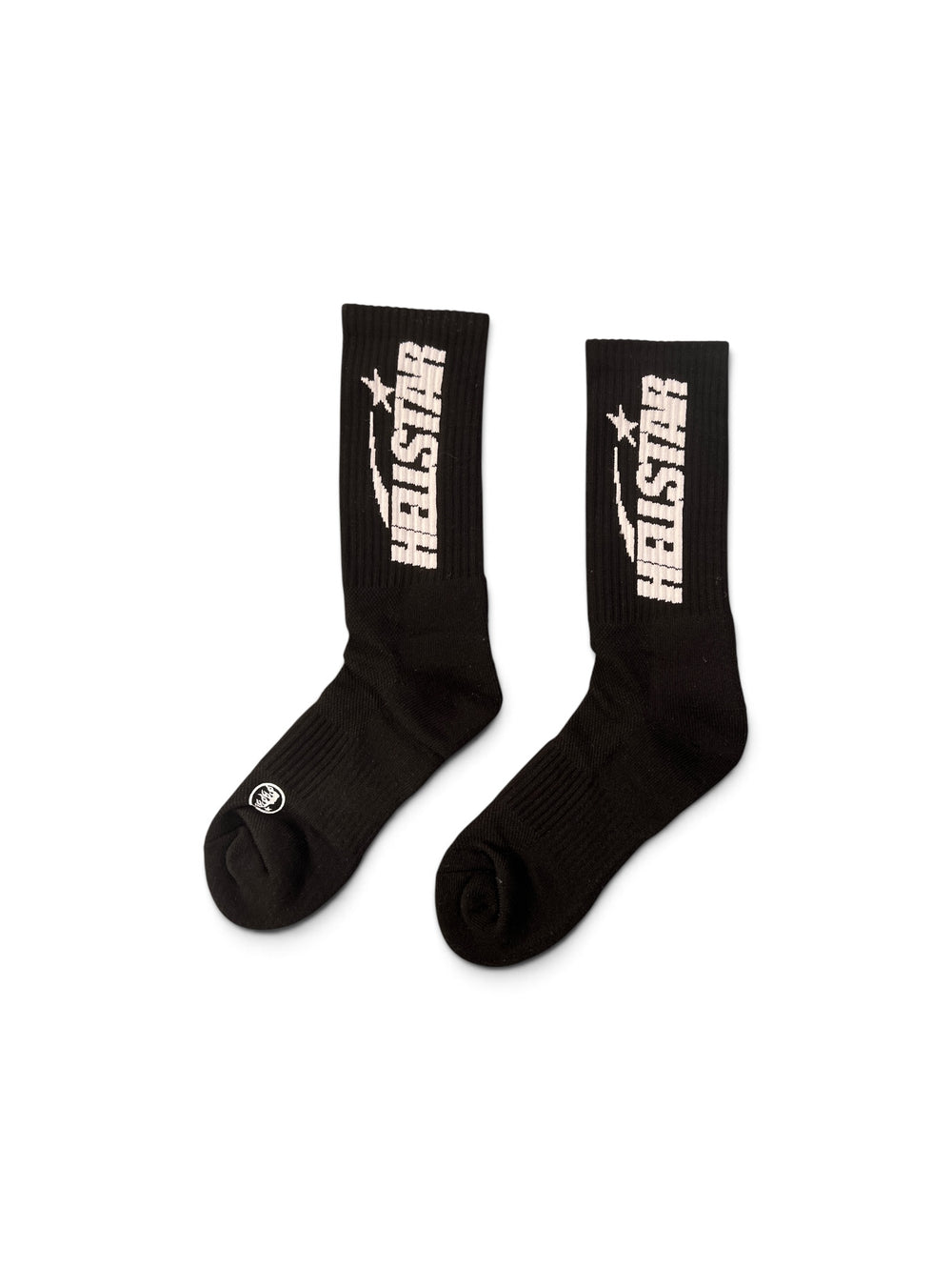 HELLSTAR SOCKS 2 PACK BLACK/WHITE BLACK/WHITE