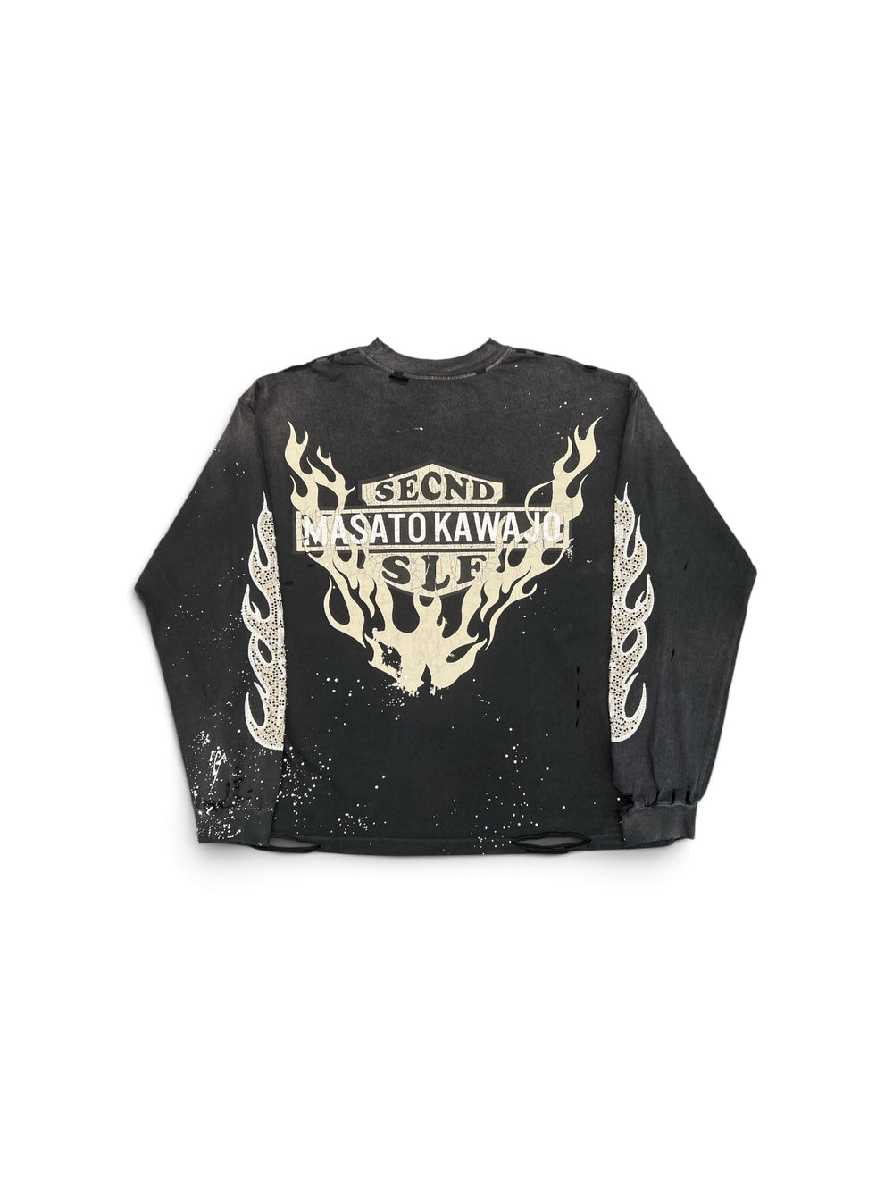 SECNDSLF EXCITING VINTAGE LS x MASATO KAWAJO BLACK