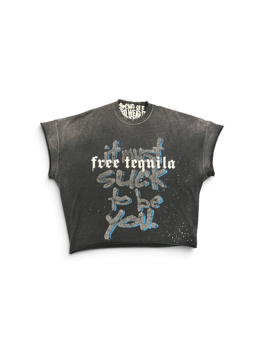 SECNDSLF FREE TEQUILA GUILTEE BLACK