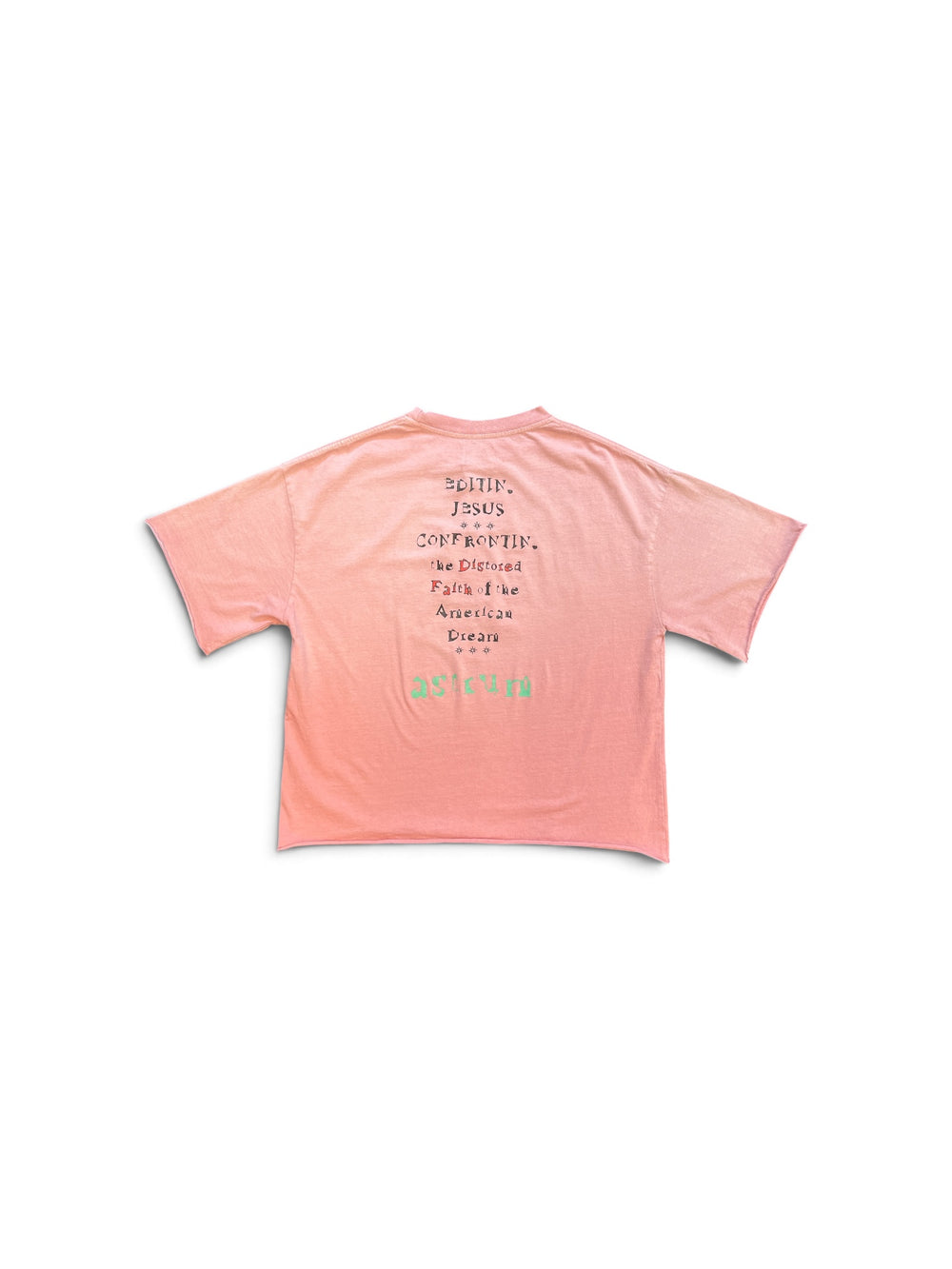 ASTRUM DISTORTED FAITH TEE PLUM