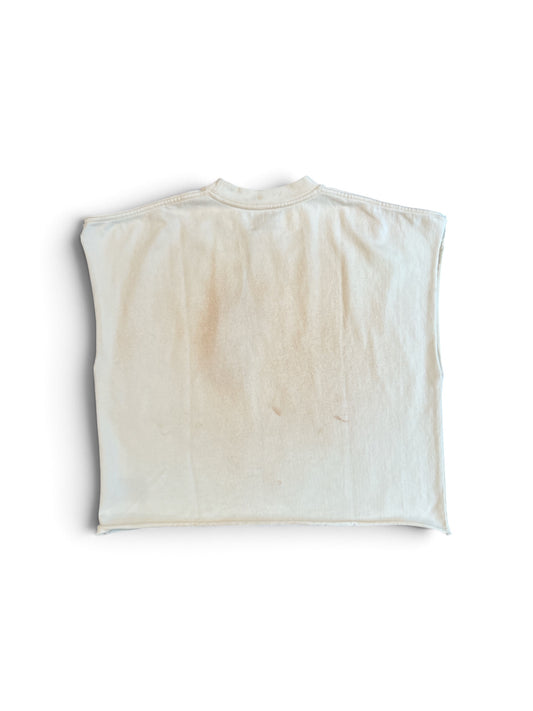 ASTRUM ASTRUM DUB CUT OFF TEE CREAM