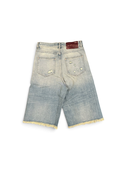 SEKRIT CHOPPER SHORT WASHED BLUE