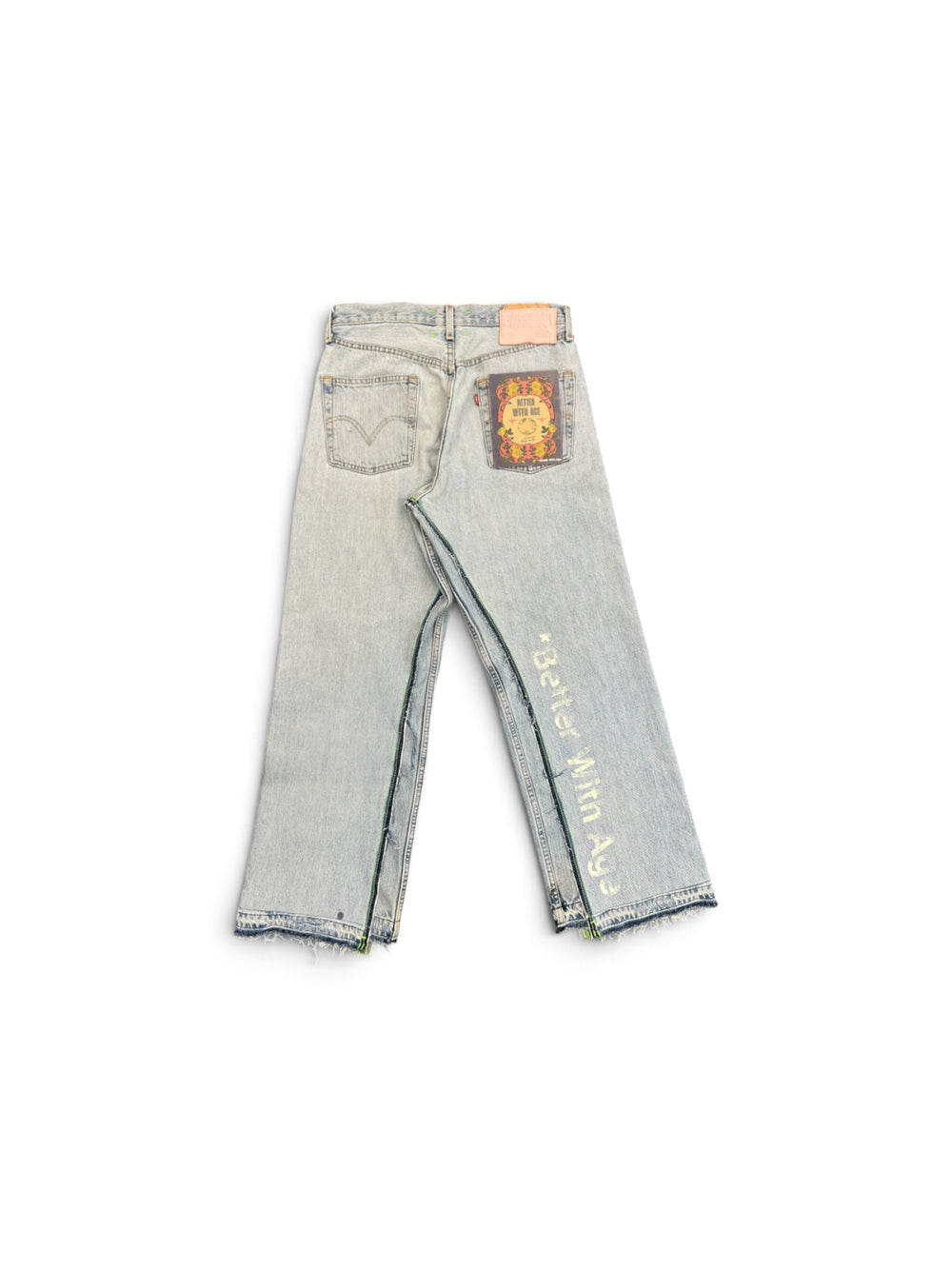 BETTER WITH AGE IN CASE YOU FORGOT DOUBLE-WIDE DENIM INDIGO