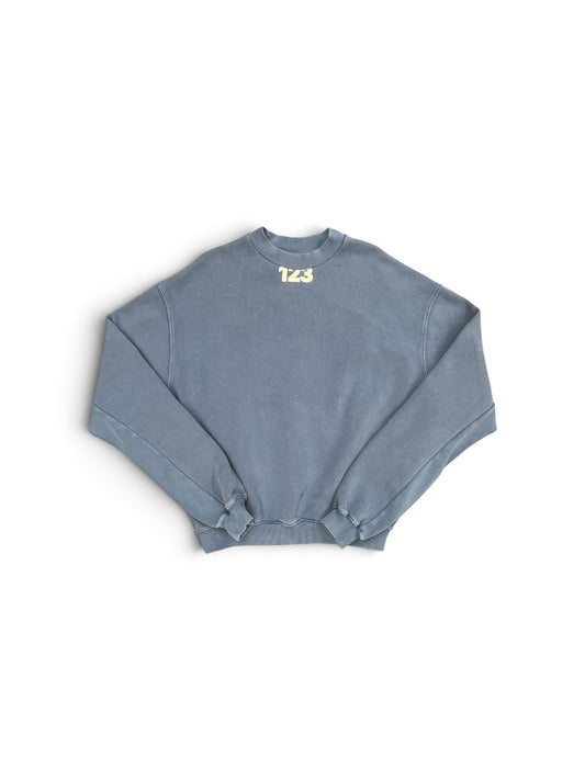 RIVINGTON USO 123 CVA CREW NECK PALE BLUE