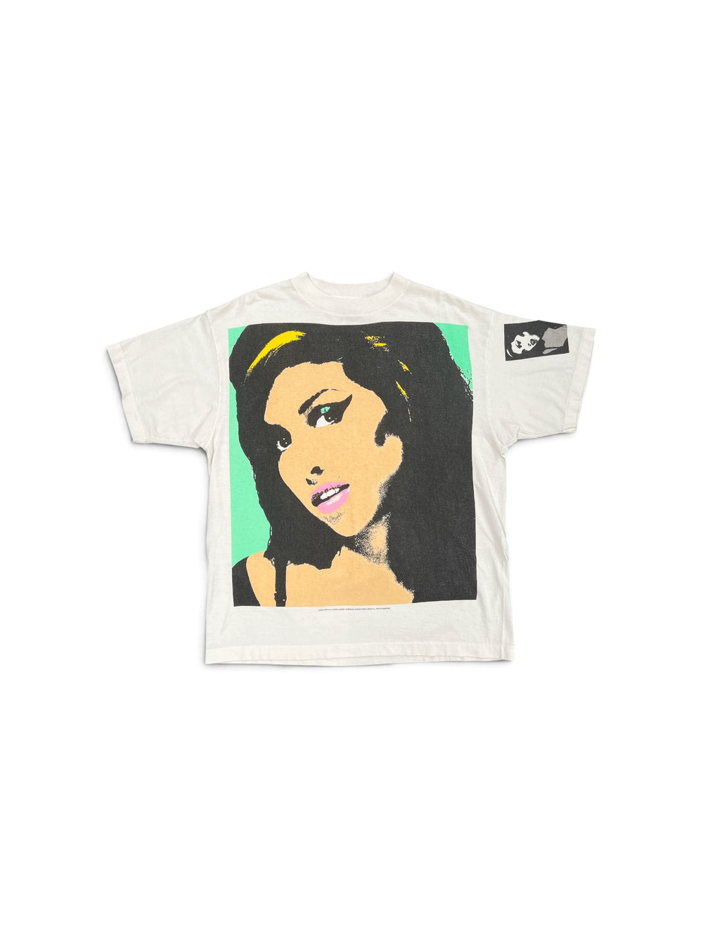 SAINT MICHAEL AMY BACK TO BLK SS T-SHIRT WHITE