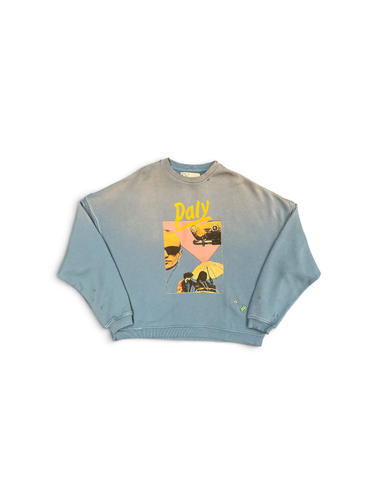 PALY STILL LIFE CREWNECK BLUE