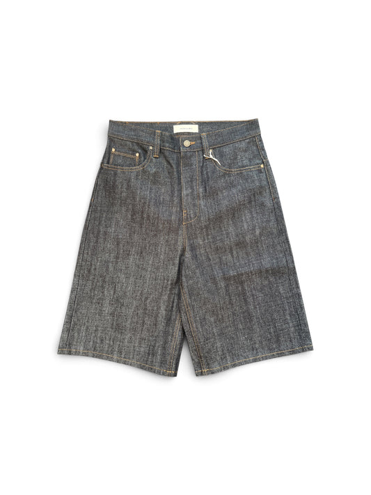 ENTIRE STUDIOS FIELD SHORT RAW INDIGO