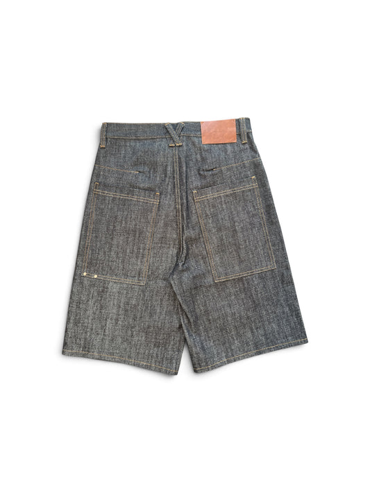 ENTIRE STUDIOS FIELD SHORT RAW INDIGO