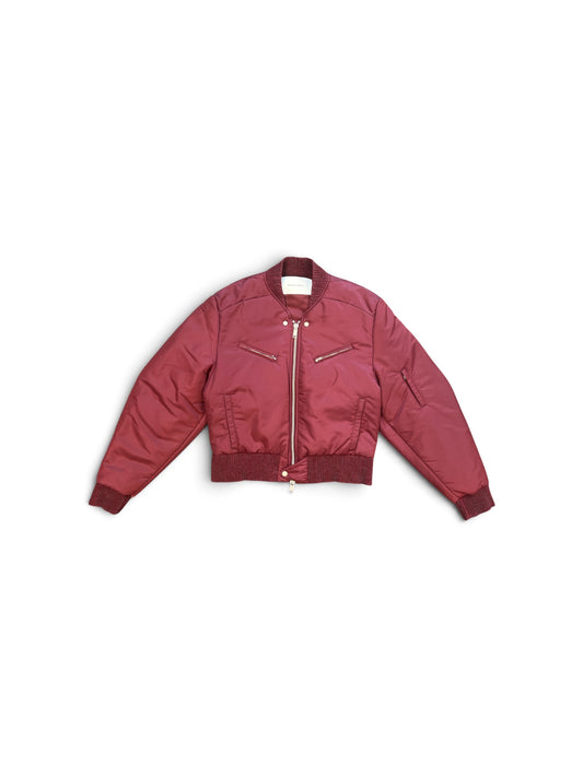 ENTIRE STUDIOS ARC BOMBER RASPBERRY