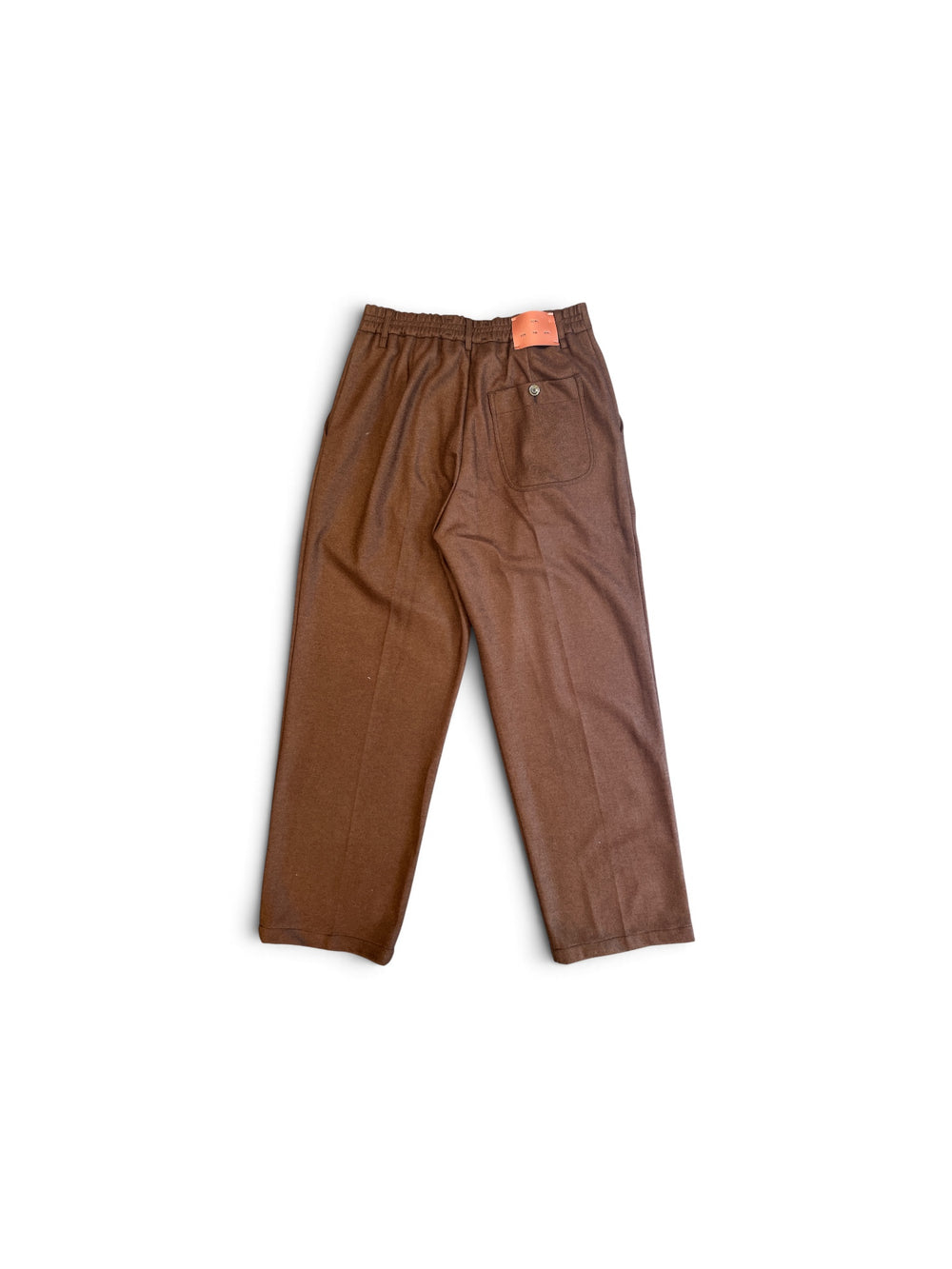 SONG FOR THE MUTE DOUBLE PLEATED PANT BROWN