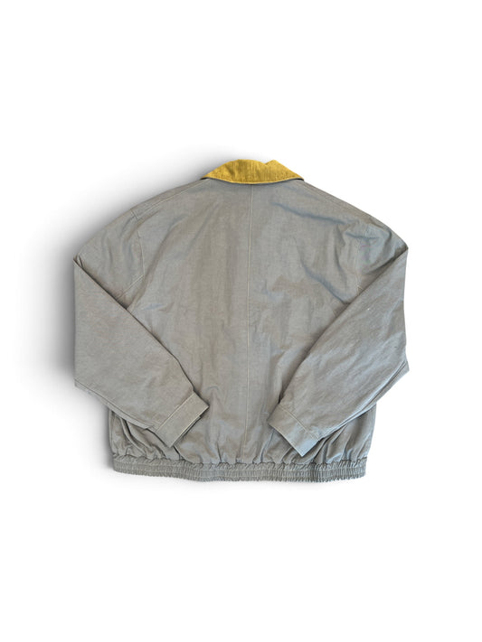 SONG FOR THE MUTE ELASTICATED COACH JACKET BLUE