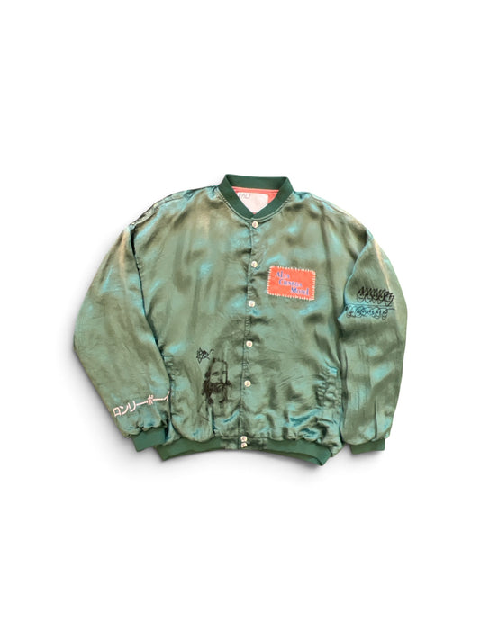 PALY JIM'S ROOM SATIN JACKET MINT