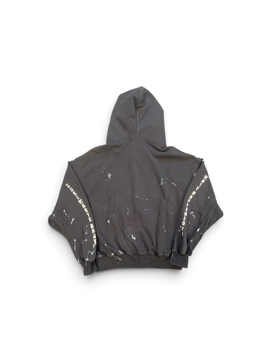 ASTRUM ROSE'S ZIP HOODIE BLACK