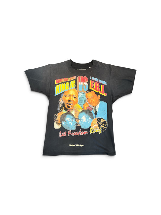 BETTER WITH AGE FREEDOM TEE BLACK