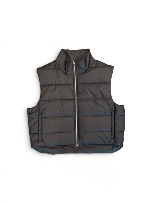 HELLSTAR PUFFER VEST BLACK