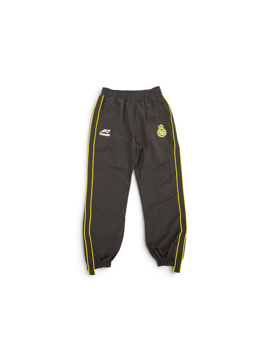 RHUDE LAGO TRACK PANT BLACK / YELLOW