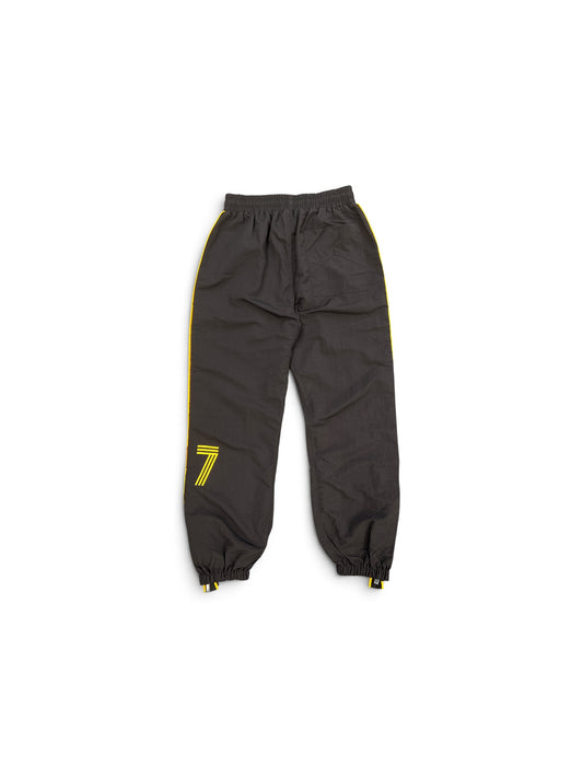 RHUDE LAGO TRACK PANT BLACK / YELLOW