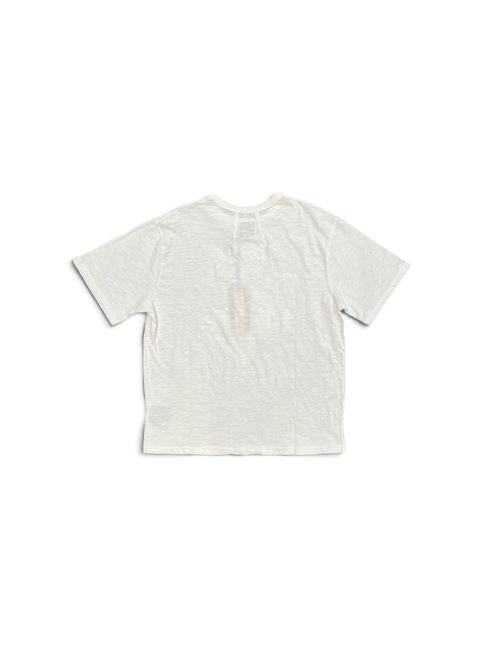 RHUDE PARIS CYCLE CENTER SLUB TEE WHITE / BLUE