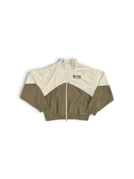RHUDE DESERT RACING TRACK JACKET OLIVE / GREY