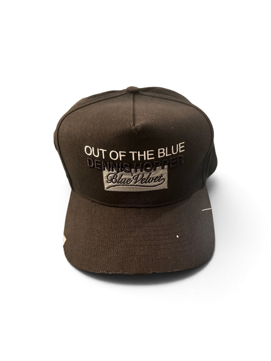 PALY BLUE VELVET TRUCKER BLACK