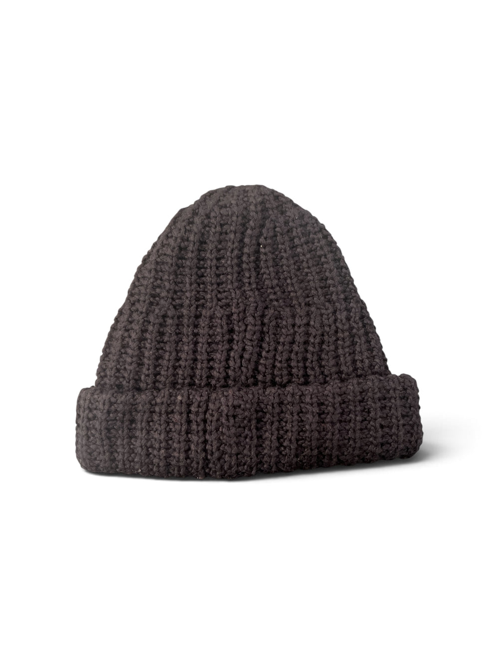 PALY HAND KNITTED BEANIE BLACK