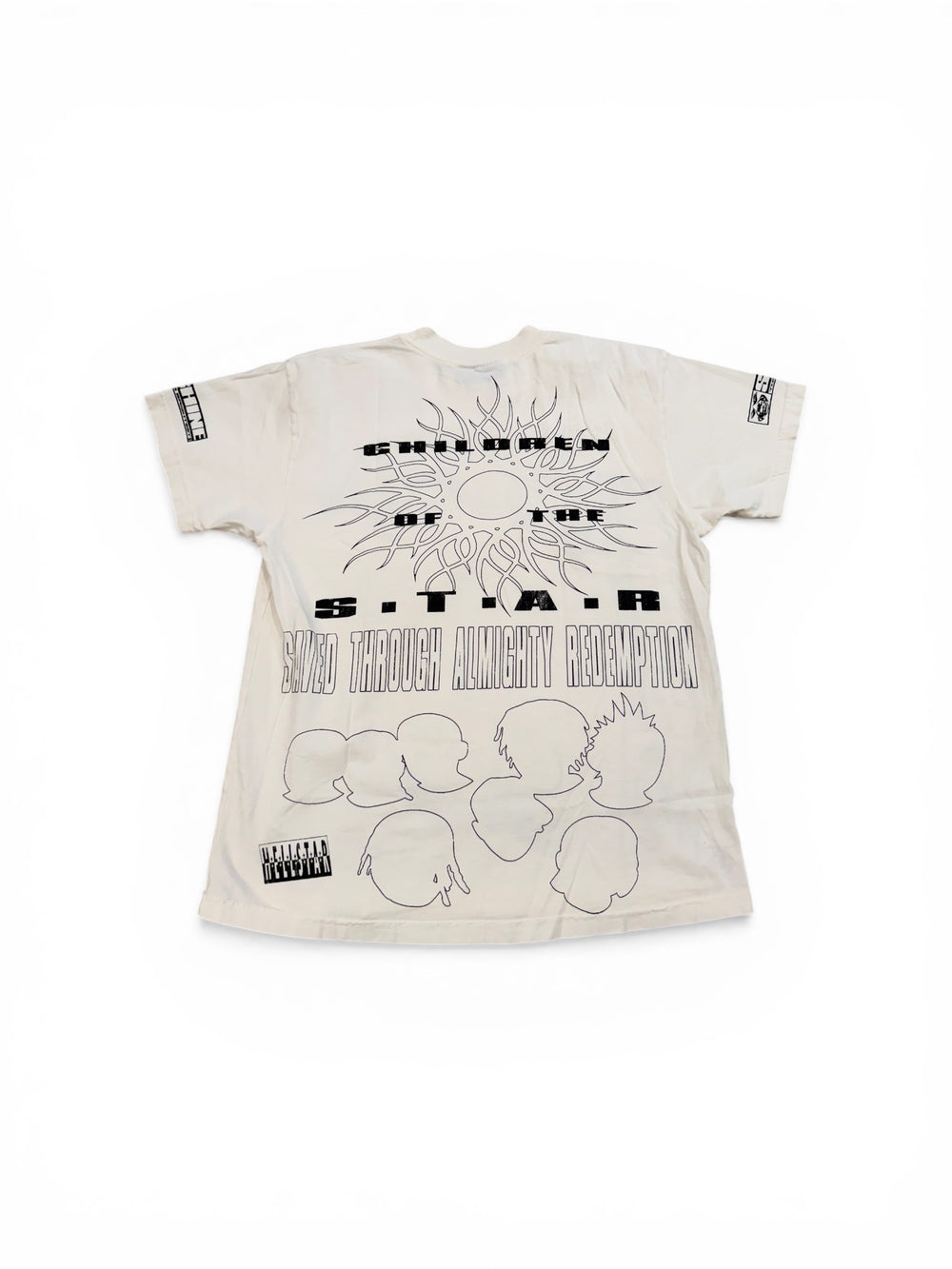 HELLSTAR CHILDREN OF THE STAR T-SHIRT WHITE