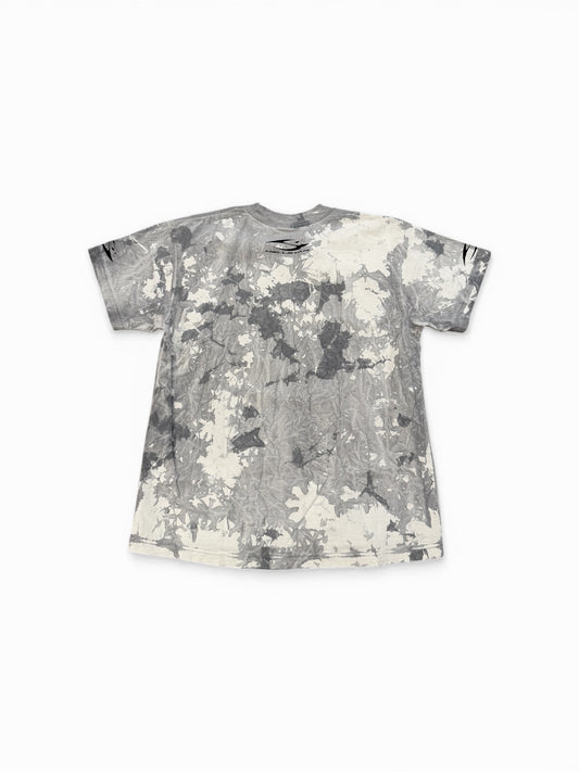HELLSTAR H CURSIVE LOGO T-SHIRT GREY