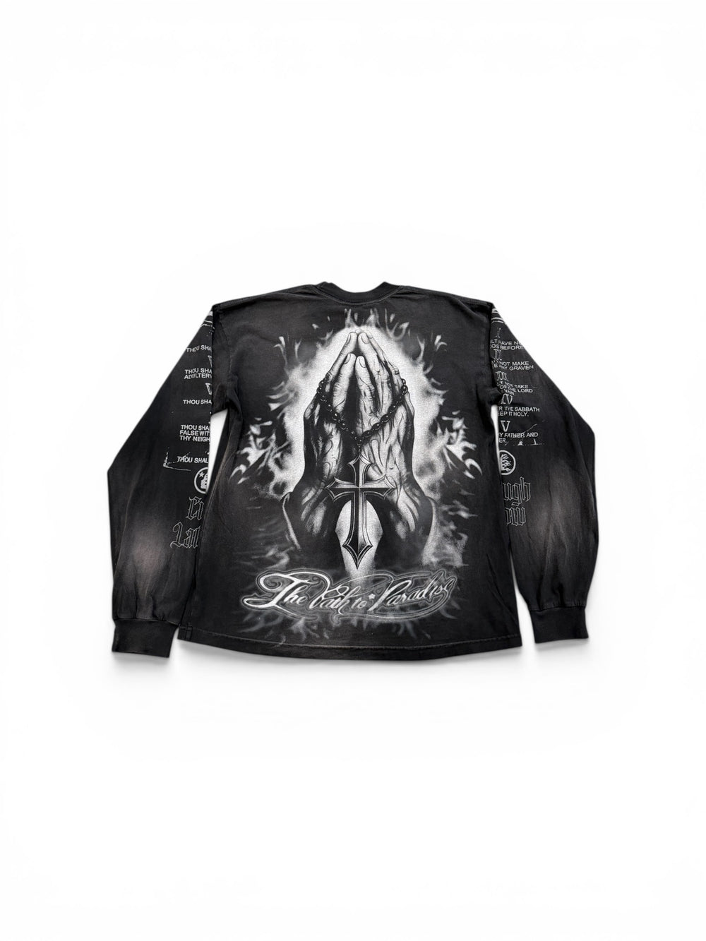 HELLSTAR LAUGH NOW CRY LATER LONGSLEEVE BLACK