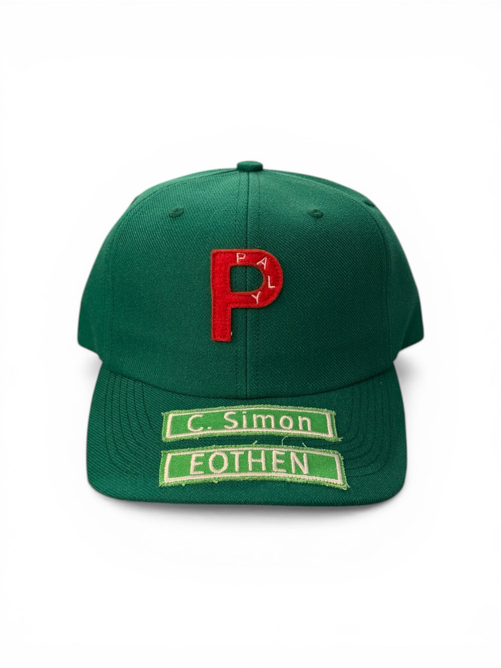 Paly 5 Panel Twill P Hat Green