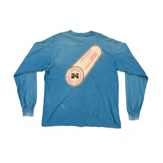 Saint Michael Immaculate Long Sleeve Shirt Blue