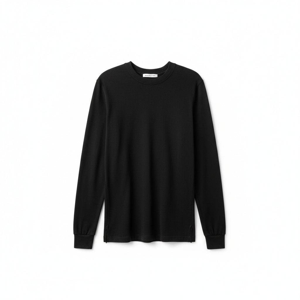 Under The Sign PRINTED LONGSLEEVE T-SHIRT BLACK