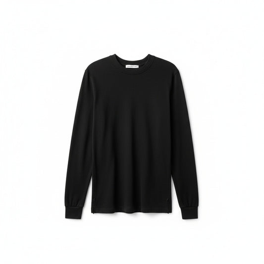 Under The Sign PRINTED LONGSLEEVE T-SHIRT BLACK