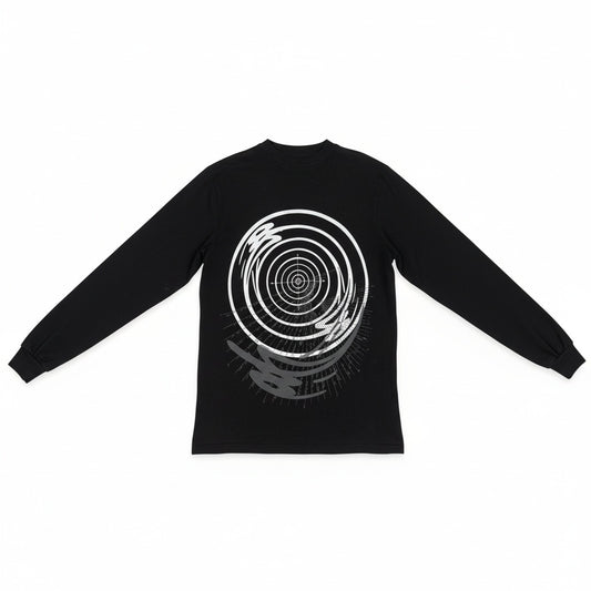 Under The Sign PRINTED LONGSLEEVE T-SHIRT BLACK