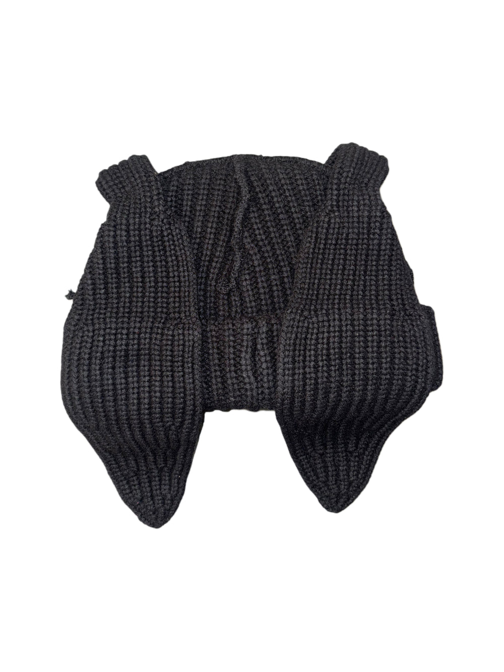 CHARLES JEFFREY LOVERBOY CHUNKY RABBIT BEANIE BLACK
