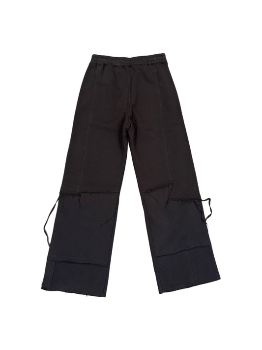 UNDER THE SIGN VANGUARD PATCHWORK SWEATPANTS BLACK