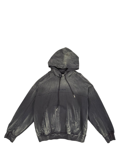 Feng Chen Wang Gradient Tie Dye Hoodie Navy Blue