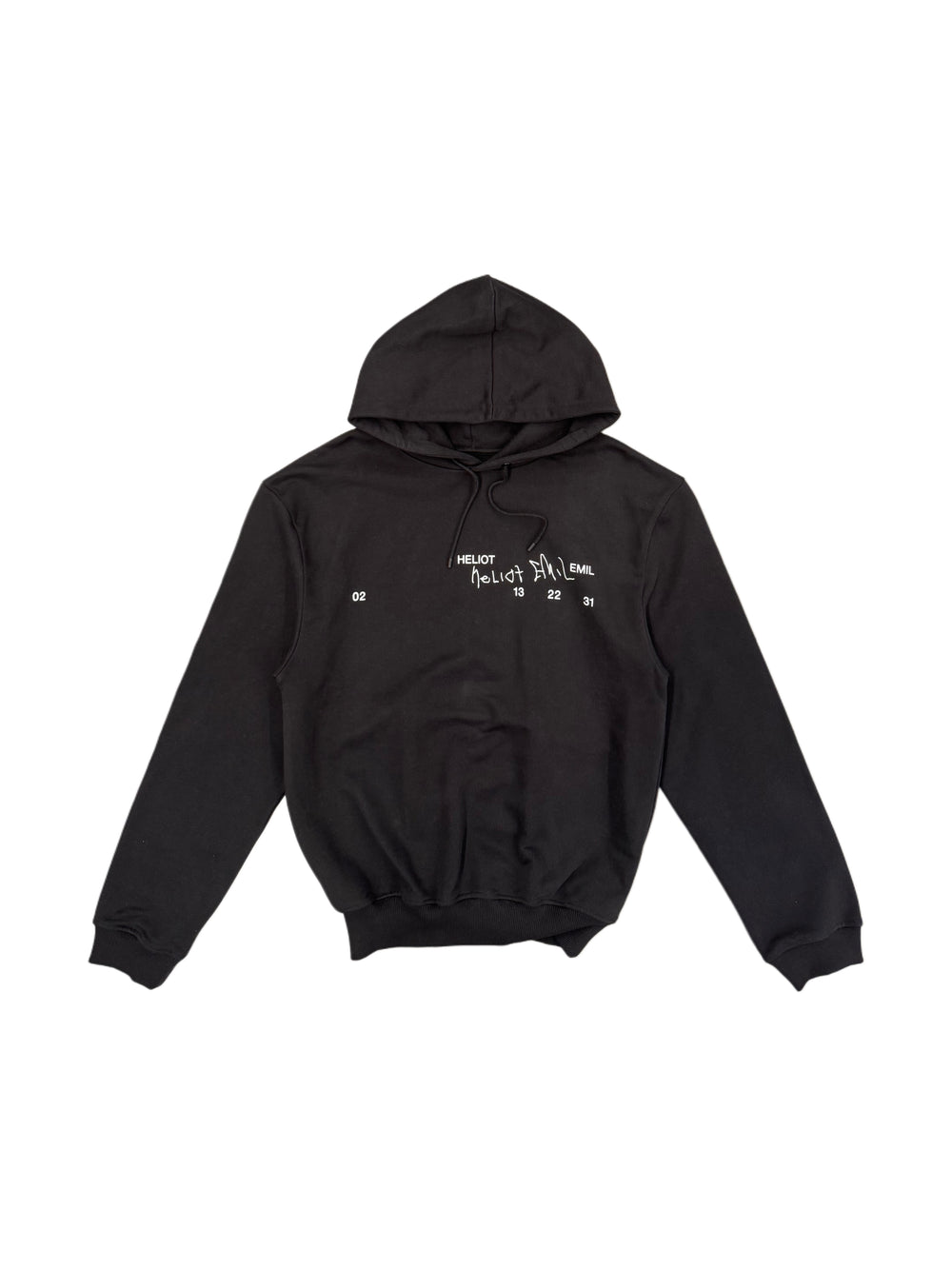 HELIOT EMIL FULGENS HOODIE BLACK