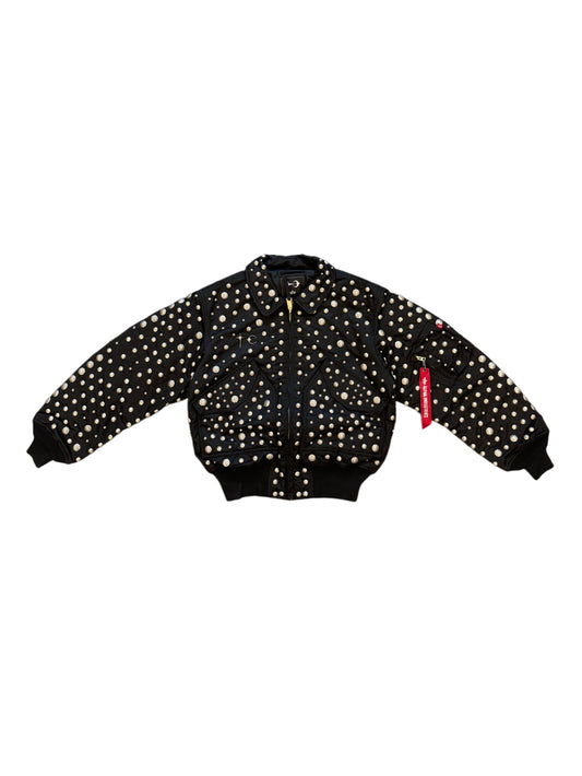 THUG CLUB X ALPHA CWU 45/P ALL OVER RIVET JACKET