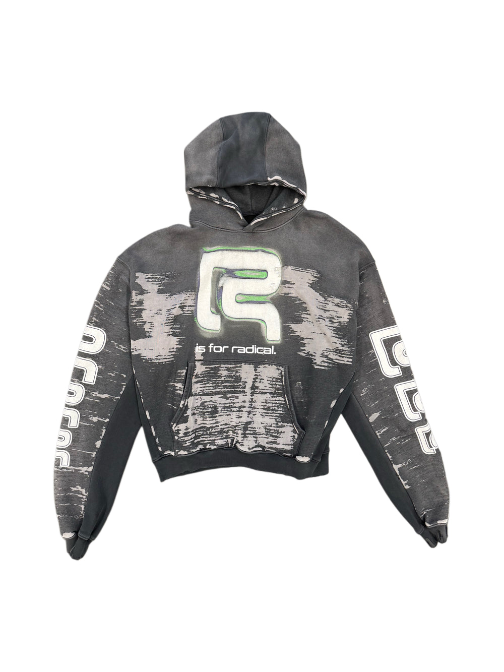RIVINGTON ROI REBIS ORIGINS CVA HOODIE MECHANIC BLACK