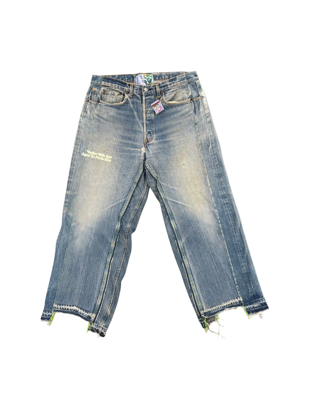 Better With Age Monroe Triple-Wide Denim Trouser Indigo