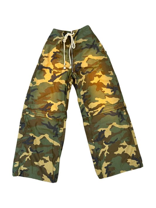 Secndslf Convertible Warm Up Pants Camo