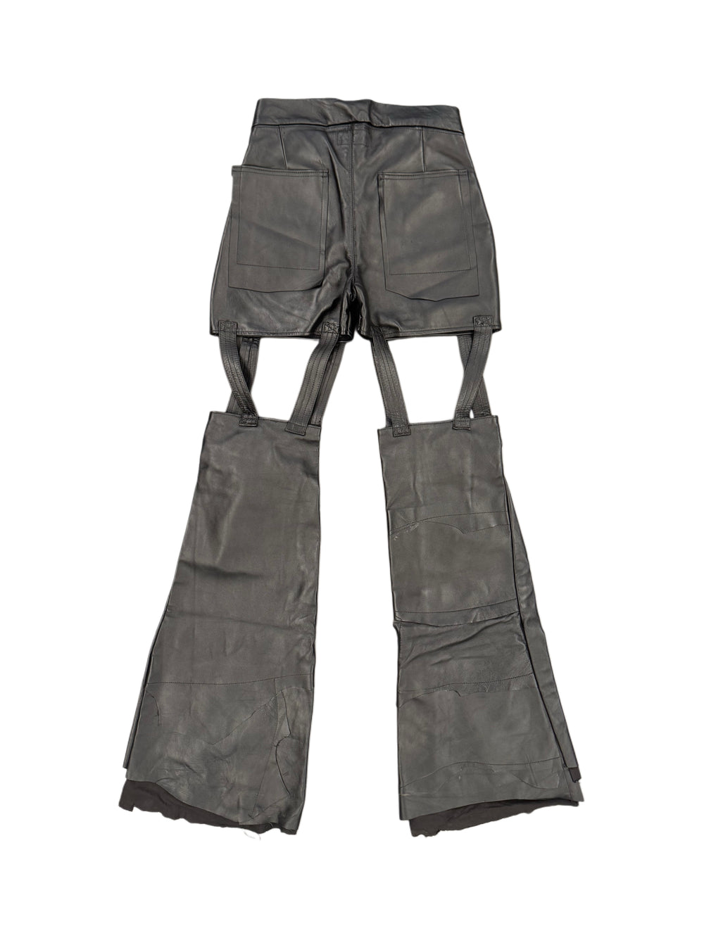 Swampgod Cage Pants Black Nappa Leather