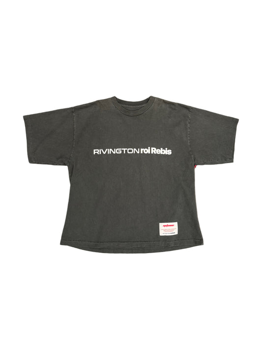 RIVINGTON ROI REBIS METANOIA USO CVA TEE JET BLACK
