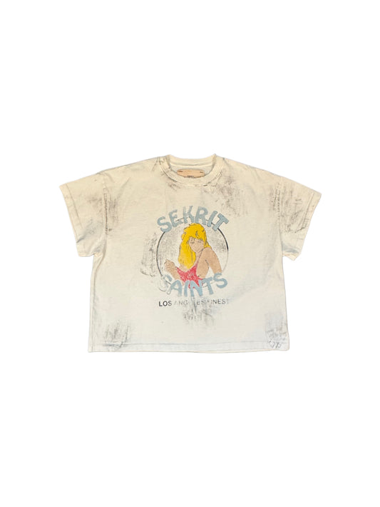 Sekrit Saints Sekrit Dolls Tee Light Grey