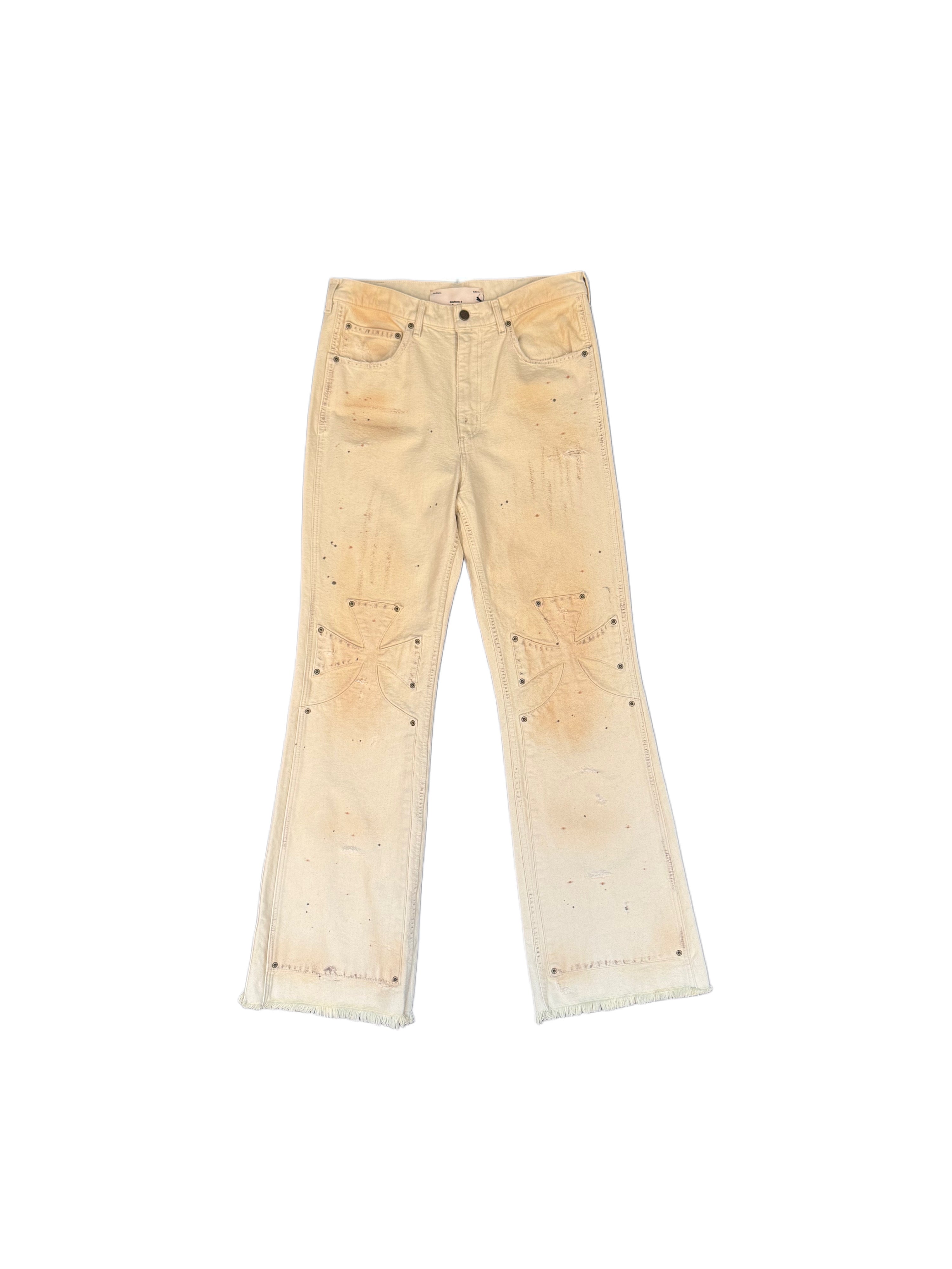 Sekrit Saints Chopper Carpenter Pant Dirty White