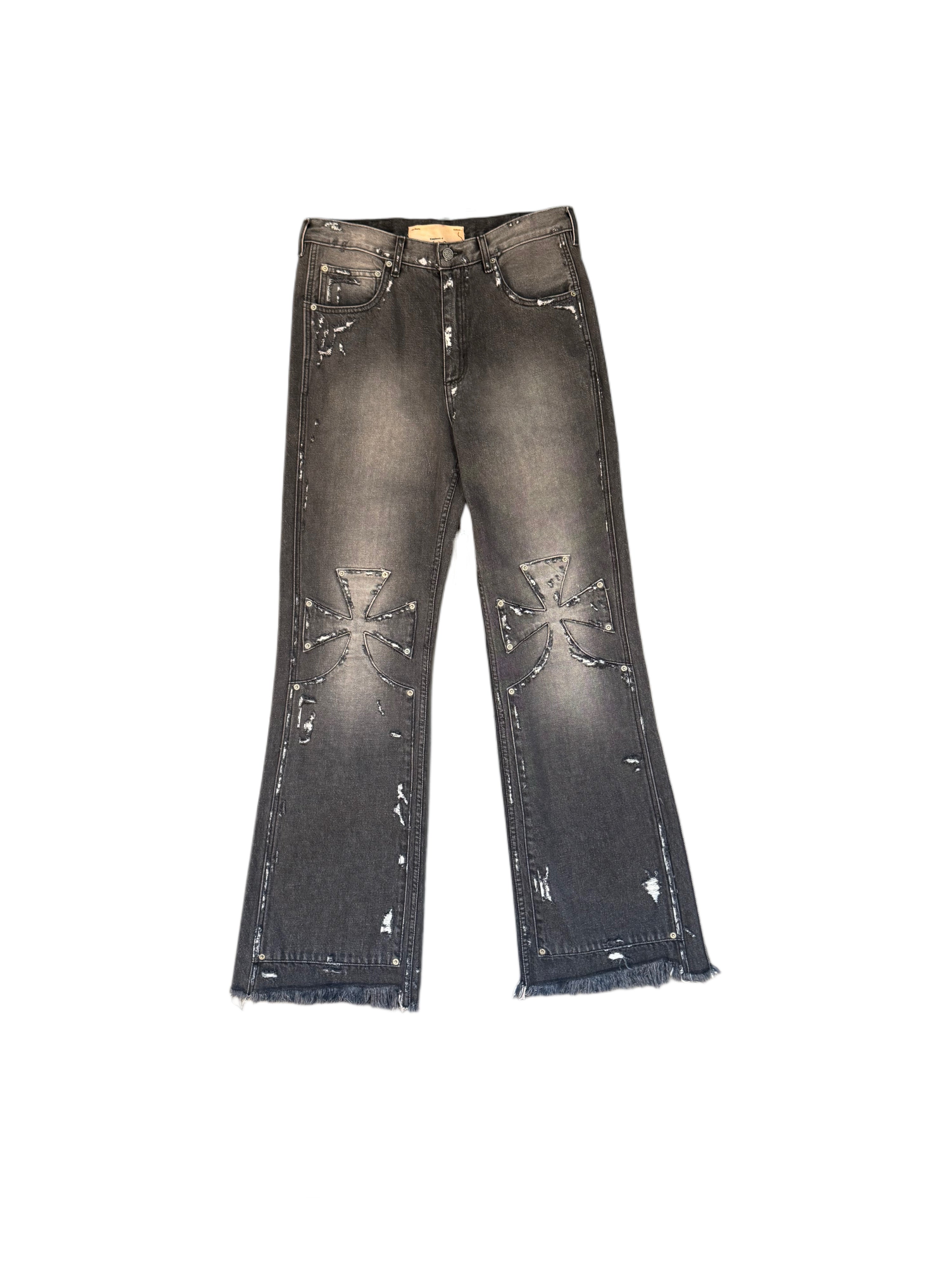 Sekrit Saints Chopper Japanese Carpenter Pant Vintage Black