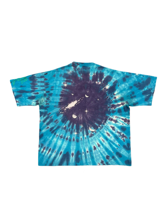 Masato Kawajo Grateful Dead Blue Tie Dye Tees