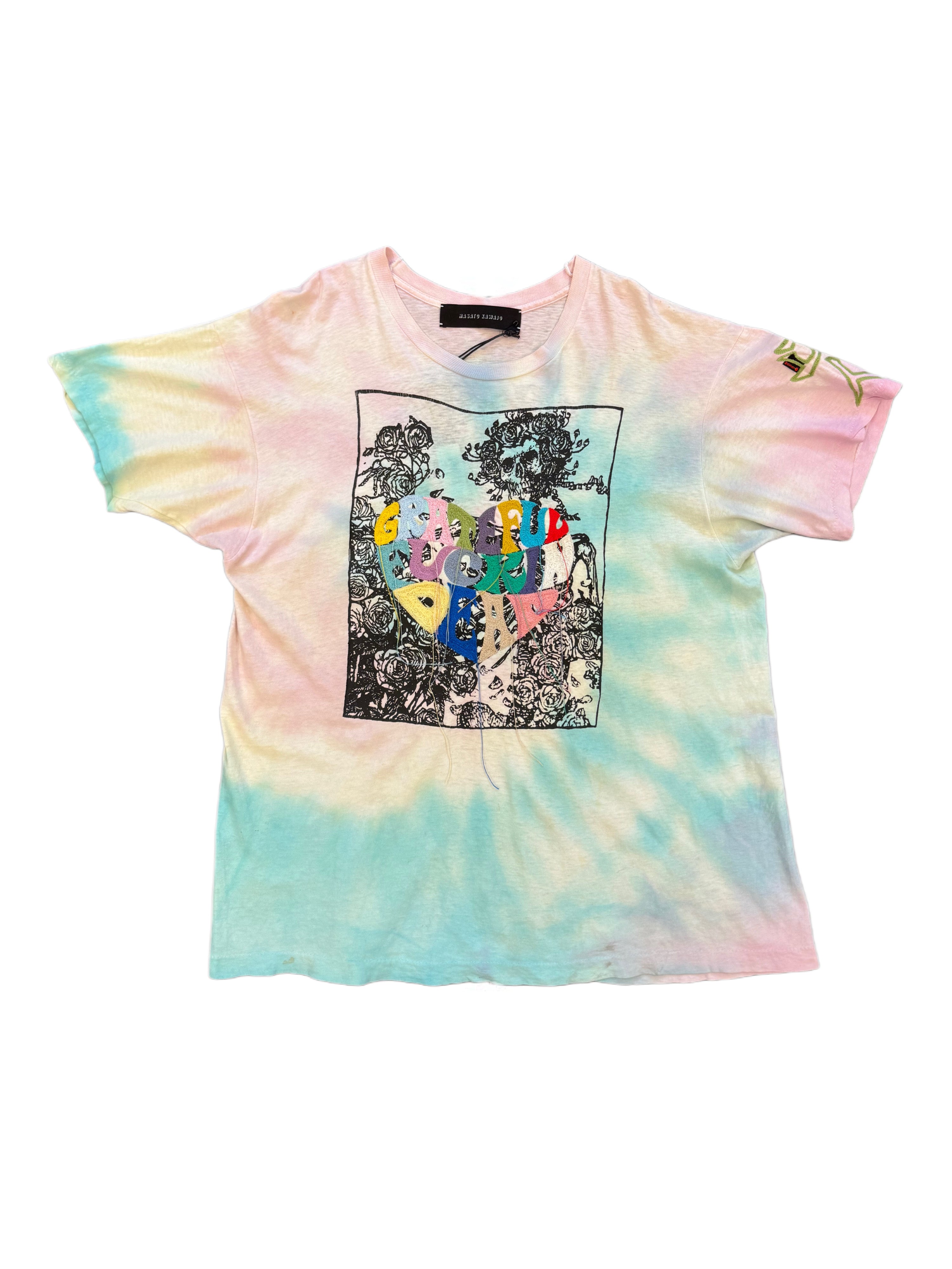 Masato Kawajo Grateful Dead Pink Tie Dye Tees